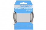 Lanko SHIMANO brzdové s povlakem SIL-TEC 1,6x2050 mm nerez ocel + koncovky
