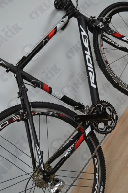 Rám Ridley 28 X-Bow Disc cyklokros černo-červený S + vidlice