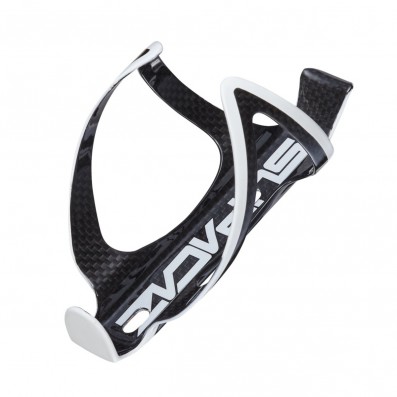 Košík na láhev Supacaz Fly Cage Carbon bílý