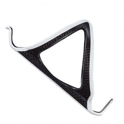 Košík na láhev Supacaz Fly Cage Carbon bílý