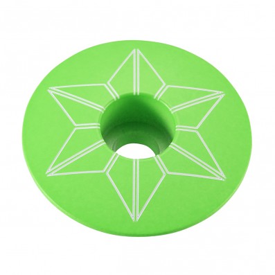 Víčko řízení SUPACAZ Star Capz zelené