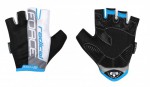 Cyklistické rukavice FORCE RADICAL, černo-bílo-modré