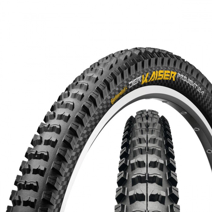 CST Premium Fahrradreifen 27.5x2.40 – 60-584, BFT C1752, 60 TPI, Schwarz/blau, Drahtreifen