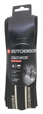 Plášť HUTCHINSON EQUINOX 2 700x23 kevlar, černo-bílý