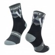 Ponožky FORCE TRIANGLE, černo-šedé L-XL