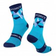Ponožky FORCE TRIANGLE, modré L-XL