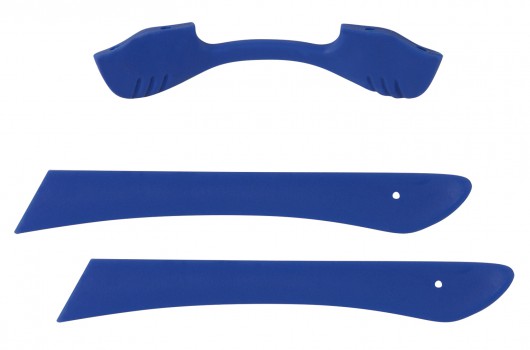 Brýle FORCE RACE PRO bílo-modré, modrá laser skla