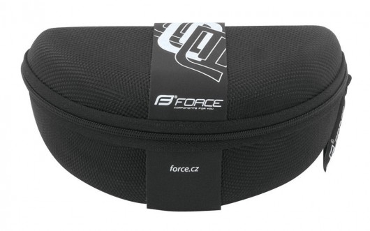 Brýle FORCE RACE PRO bílo-modré, modrá laser skla