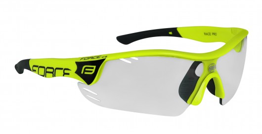 Brýle FORCE RACE PRO fluo, fotochromatická skla
