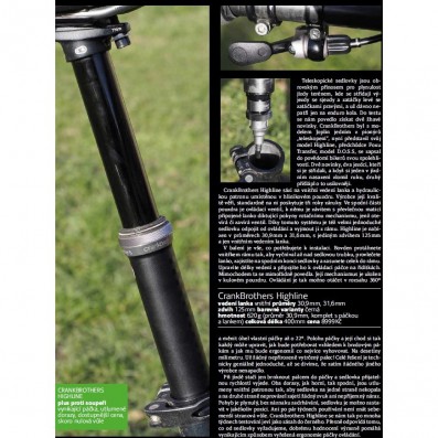 CRANKBROTHERS Highline Teleskopická Sedlovka