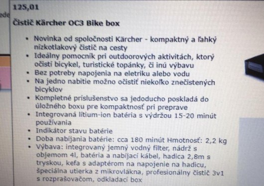 Myčka tlaková Karcher 0C3