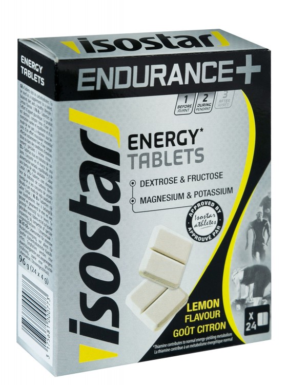 ISOSTAR ENERGY ENDURANCE+ tablety 24x 4 g citron CykloNěmčík.cz