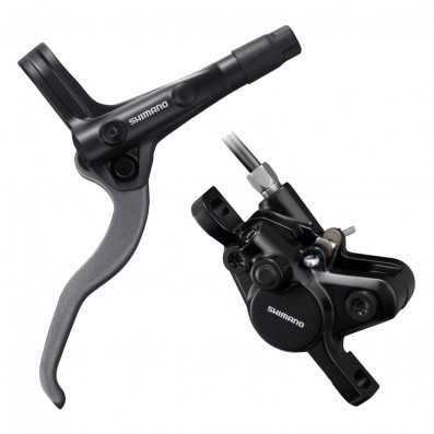 Brzdy kotoučové SHIMANO BR-MT400 přední+zadní komplet