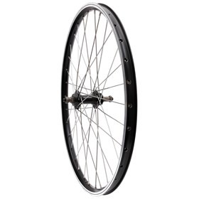 Zapletené kolo 24" MAX1 S V-brake zadní Shimano Alivio černá/stříbrná