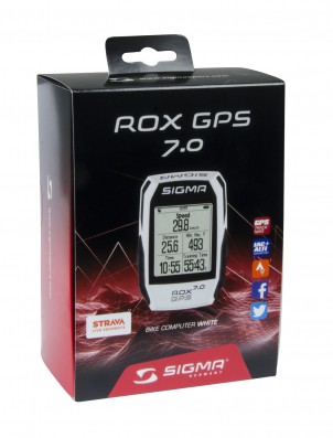 Cyklocomputer SIGMA ROX 7.0 GPS bílý