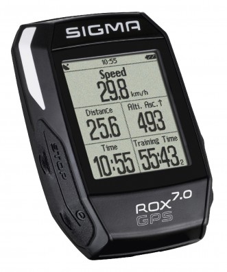 Cyklocomputer SIGMA rox 7.0 GPS černý