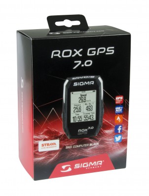 Cyklocomputer SIGMA rox 7.0 GPS černý