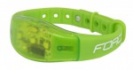 Náramek reflexní FORCE SHINE 3 LED, fluo