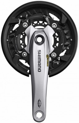 Kliky SHIMANO FC-M522 Deore 3x10 42/32/24 175mm stříbrné