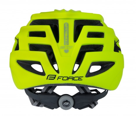 Cyklistická přilba FORCE CORELLA MTB, černo-fluo S-M