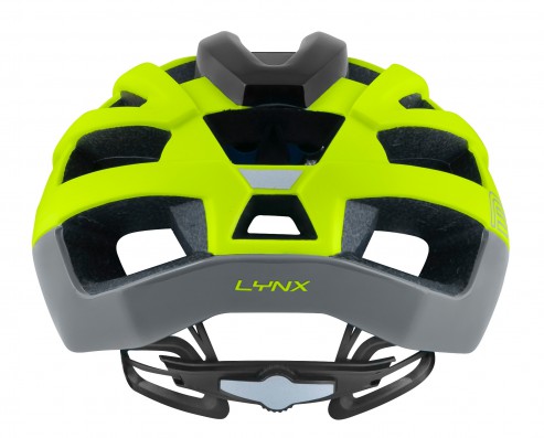 Přilba FORCE LYNX, fluo-šedá, L-XL