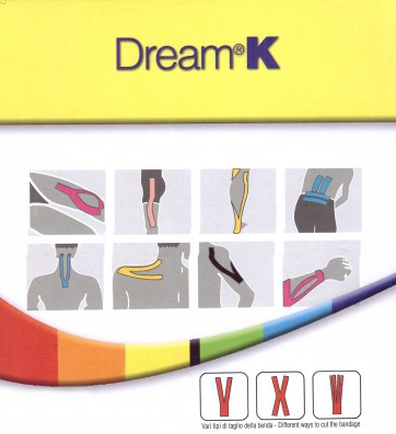 Páska tejpovací SIXTUS DREAM-K TAPE růžová