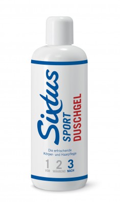 SIXTUS DUSCHGEL SPORT sprchový gel 500 ml