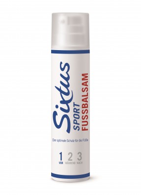 SIXTUS FUSSBALSAM osvěžující balzám-chodidla 100ml