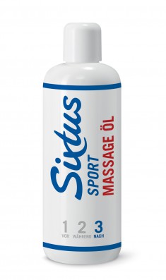 SIXTUS MASSAGE OIL NEUTRAL olej 500 ml