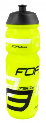 Láhev FORCE SAVIOR 0,75 l,fluo-černo-bílá