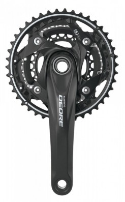 Kliky SHIMANO Deore FC-M612 3x10 175mm černé