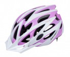 Cyklistická přilba PRO-T Plus Tarifa In mold, růžovo-bílá