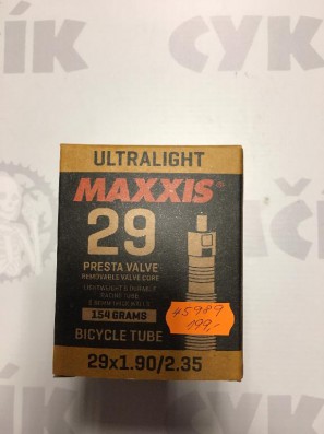 Duše MAXXIS Ultralight 29x1,90/2,35 (50/56-622) FV 40mm, 155g