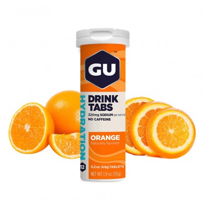 GU Hydration Drink Tabs 54 g-orange 1 tuba