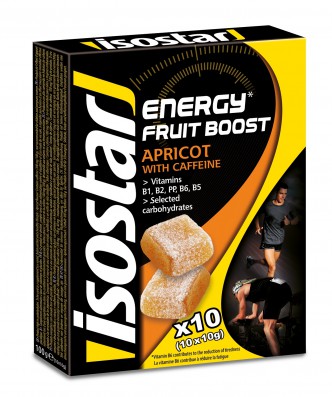 ISOSTAR ENERGY FRUIT BOOST želé 10x10g meruňka