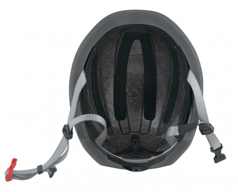 Přilba FORCE ORCA,černá mat-šedá