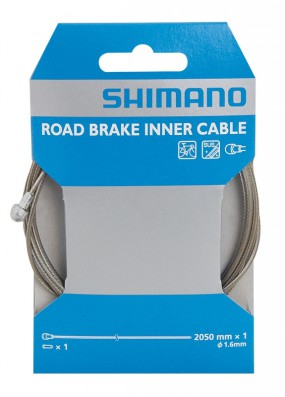 SHIMANO lanko brzdové nerezové DA7800 2,05mx1,6mm