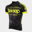 SWEEP CYKLISTICKÝ DRES CLASIC CYKLO-D040 ČERNO/ŽLUTÝ FLUO