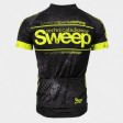 SWEEP CYKLISTICKÝ DRES CLASIC CYKLO-D040 ČERNO/ŽLUTÝ FLUO