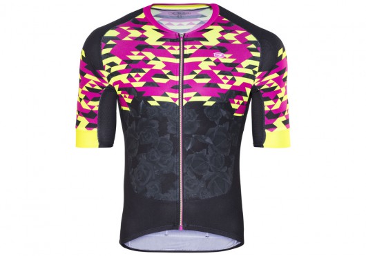 Cyklistický dres pánský Sugoi RSE Jersey růžový