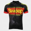 SWEEP CYKLISTICKÝ DRES CLASIC CYKLO-D040 ČERNO/ČERVENÝ