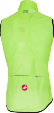 CASTELLI - pánská vesta Squadra Long, yellow fluo