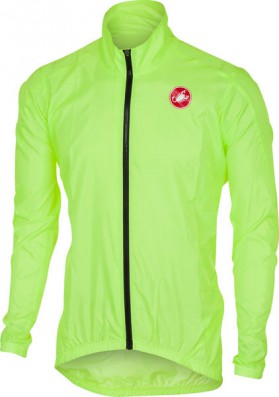 CASTELLI - pánská větrovka Squadra Er, yellow fluo