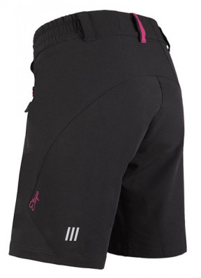 ETAPE -  dámské volné kalhoty CAT, černá/růžová