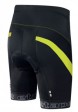 ETAPE -  pánské kalhoty PROFI PAS s vložkou, černá/žlutá fluo