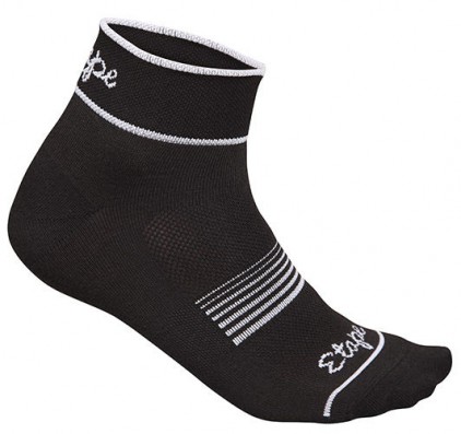 ETAPE- dámské ponožky KISS, černá/bílá