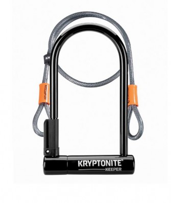 Zámek KRYPTONITE KEEPER 12 STD W/ 4" FLEX 102x203mm