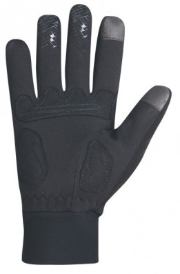 ETAPE - pánské rukavice GEAR WS+, černá/žlutá fluo