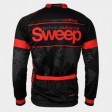 SWEEP CYKLISTICKÝ DRES CLASIC CYKLO-D015A S DLOUHÝM RUKÁVEM ČERNO/ČERVENÝ