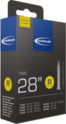 Duše SCHWALBE Extra light 700x18/25C (18/25-622/630) FV 50mm